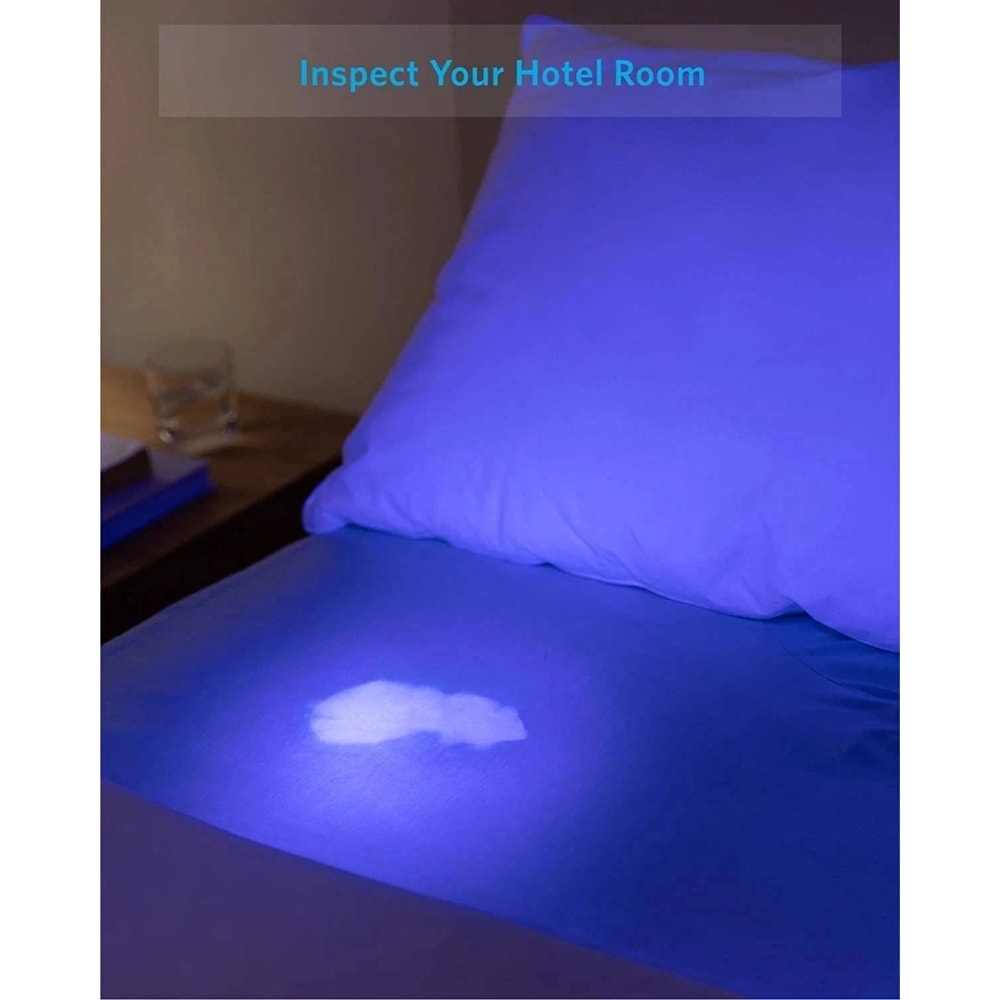 UV Flashlight LED Blacklight Torch NM For Inspection And Stain Detection 1