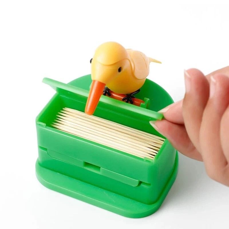 Bird Toothpick Dispenser Unique And Fun Kitchen Gadget 0