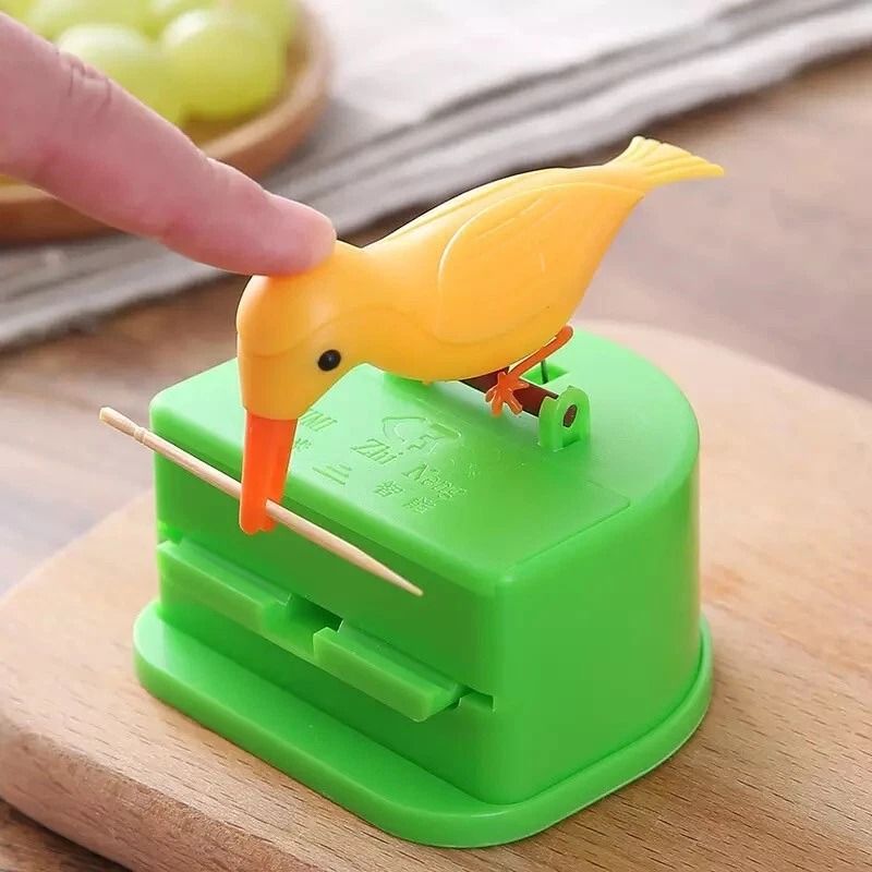 Bird Toothpick Dispenser Unique And Fun Kitchen Gadget 3