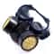 Emergency Survival Gas Mask With Dual Protection Filter Safety Goggles 4