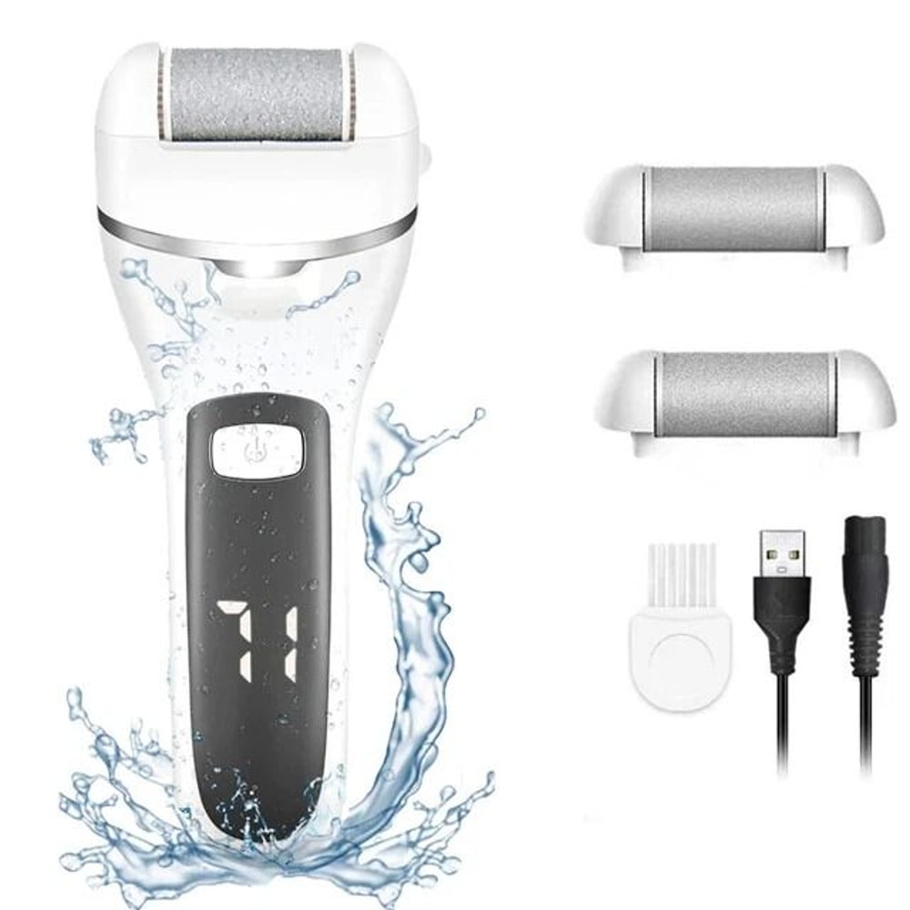 Electric Foot Grinder Rechargeable Callus Remover Pedicure Tool For Soft Feet 1