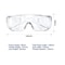 Clear Safety Anti Fog Goggles Glasses For Work Lab Outdoor Eye Protection 2