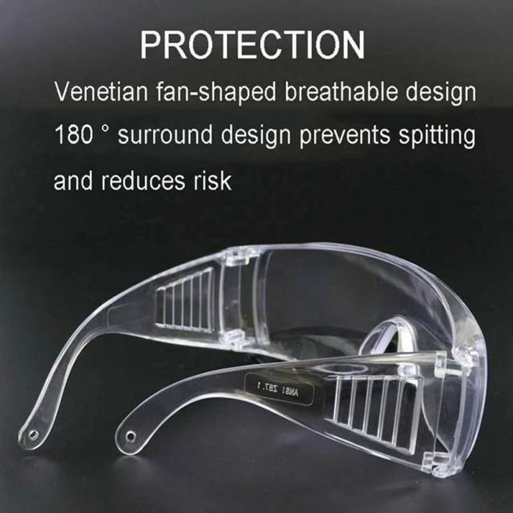Clear Safety Anti Fog Goggles Glasses For Work Lab Outdoor Eye Protection 3