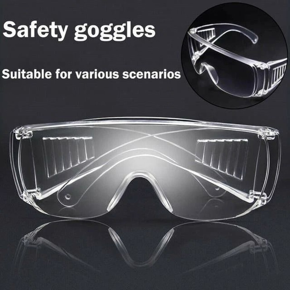 Clear Safety Anti Fog Goggles Glasses For Work Lab Outdoor Eye Protection 6