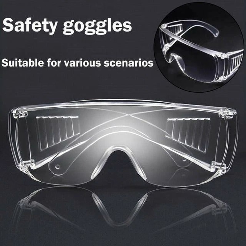 Clear Safety Anti Fog Goggles Glasses For Work Lab Outdoor Eye Protection 6