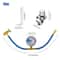 Refrigerator Piercing Valve Kit With Pressure Gauge For Home Refrigerator Repairs 2