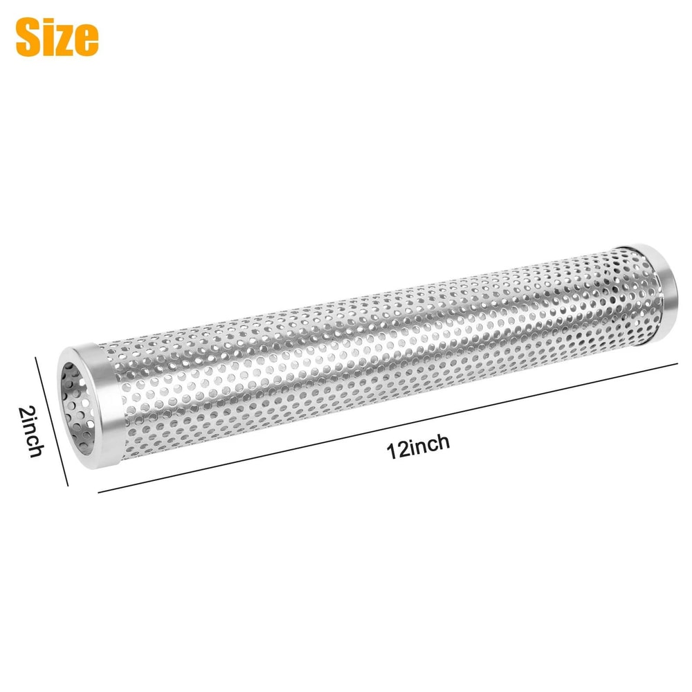 Stainless Steel BBQ Grill Smoker Tube For Wood Pellet Smoking Meat 1