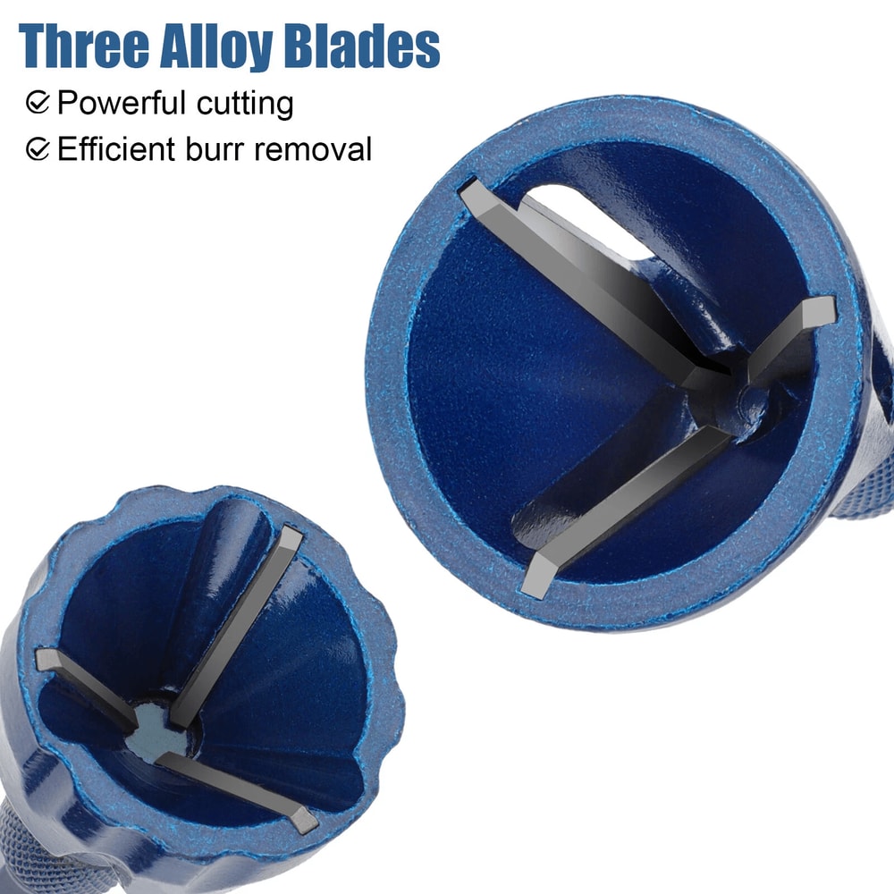 Deburring Chamfer Tool Drill Bits For Efficient Burr Removal Hex Shank 3