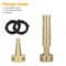 Heavy Duty Adjustable Brass Hose Nozzle High Pressure Water Sprayer For Garden And Outdoor Use 1