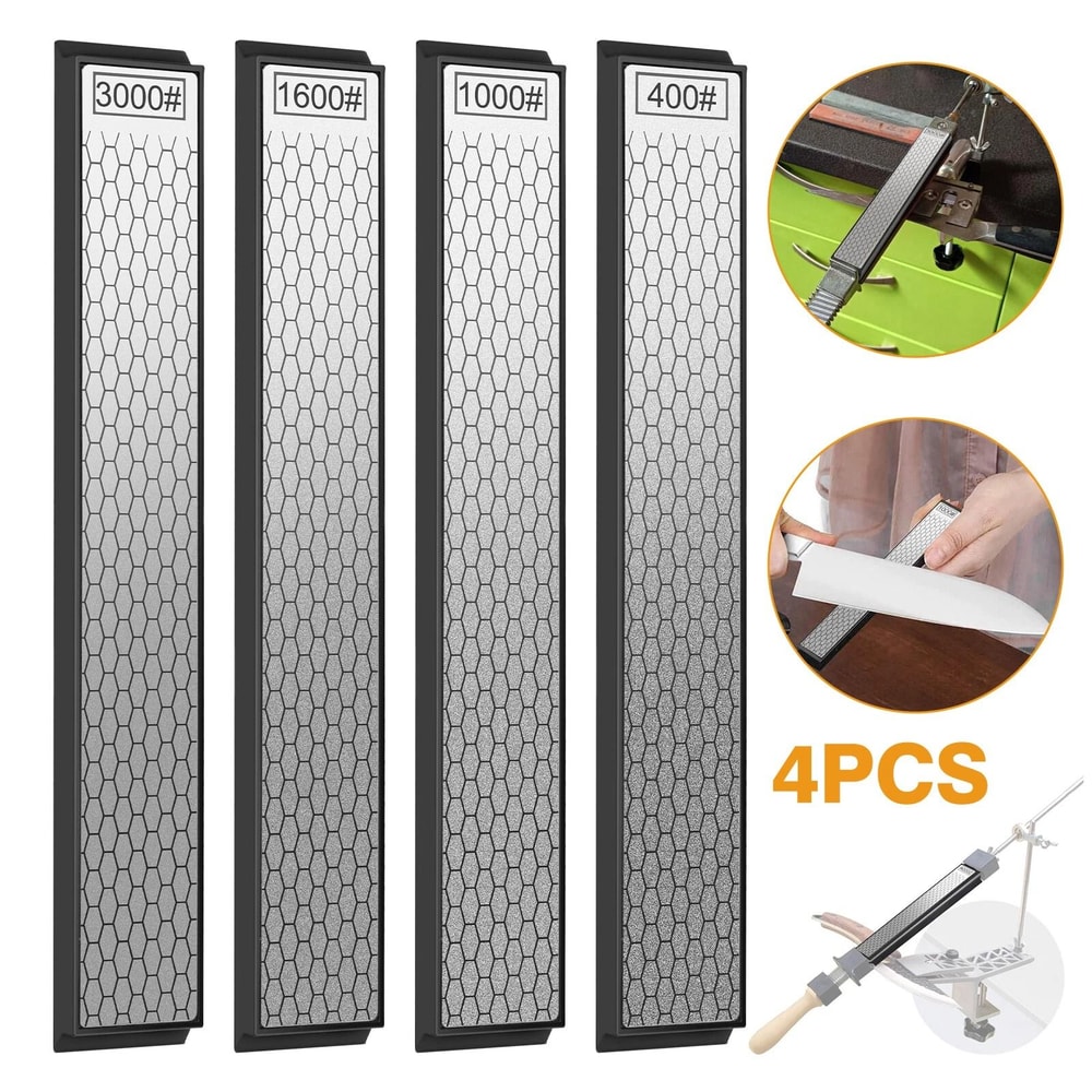 Diamond Sharpening Stone Set Honeycomb Whetstone Knife Sharpener 7