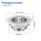 Kitchen Sink Strainer 5 In 1 Popup Stopper With Rustproof Drain Filter For Home Use 6