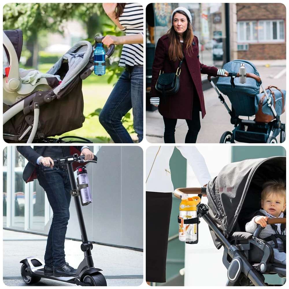 Bicycle Water Bottle Holder For Handlebar MTB Bike Cup Holder Drink Cage Rack 0