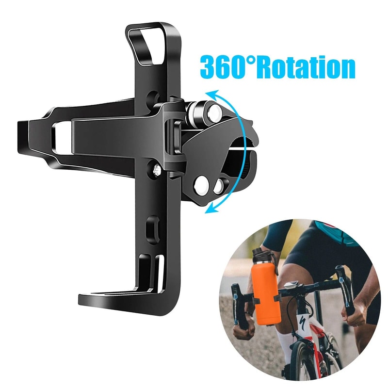 Bicycle Water Bottle Holder For Handlebar MTB Bike Cup Holder Drink Cage Rack 4