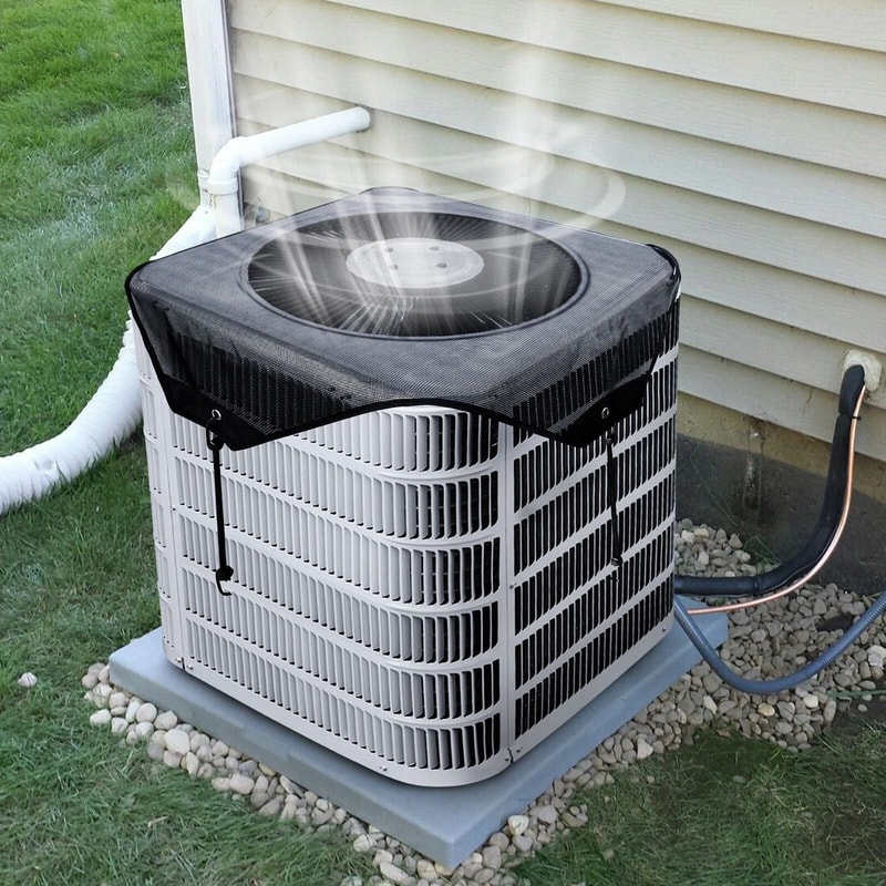 Outdoor Air Conditioner Cover Mesh AC Unit Top Defender 0