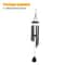 Wind Chimes Outdoor Deep Tone Adjustable Tuned Garden Decoration 4