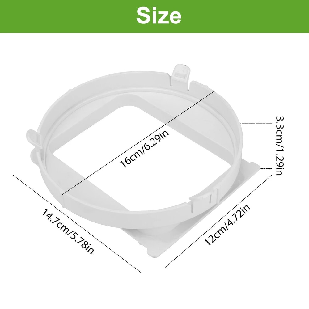 Portable Exhaust Duct Adapter For Air Conditioner Hose Connector Easy Installation EnergySaving So 2