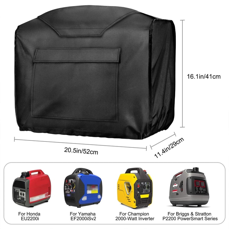 Heavy Duty Waterproof Generator Cover For Honda Durable All Weather Protection 6