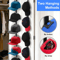 Adjustable Over Door Hat Rack Space Saving Cap Organizer With 10 Hooks 5