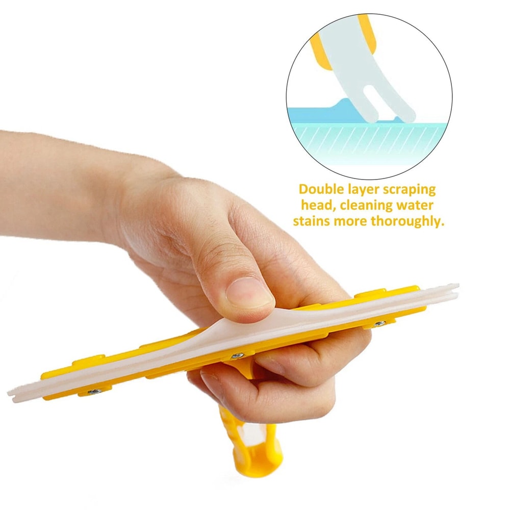 Silicone Window Squeegee For Shower Car Home Effective Glass Water Wiper 4
