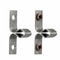 Closet Latch Vintage Bronze Double Roller Catch For Cabinet Door Premium Cupboard Hardware 3