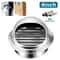 Stainless Steel Round Vent Grille Cover For Duct Fan Exhaust Systems 6