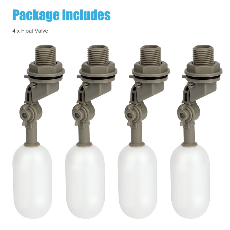 Float Valve Waterer With Adjustable Arm For Automatic Water Fill And Stop 8