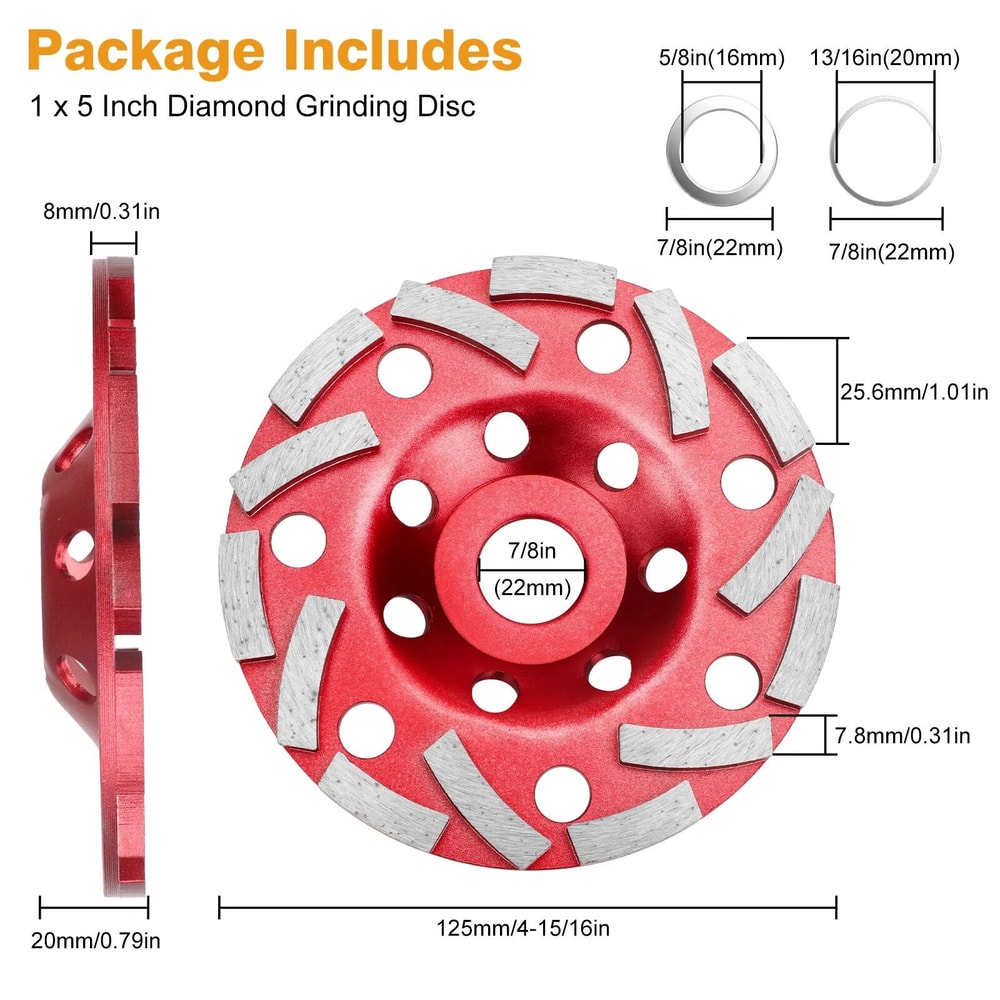 Diamond Grinding Cup Wheel For Concrete And Granite 7