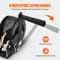 Hand Winch With Strap For Boat Trailer ATV Towing 4