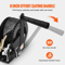 Hand Winch With Strap For Boat Trailer ATV Towing 4