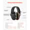 Bluetooth Hearing Protection Earmuffs Electronic Ear Muffs For Shooting Work And Yard Use 5