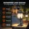 Dusk To Dawn Outdoor Post Light Fixture Waterproof Pier Mount Lamp Post Lights 8