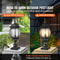 Dusk To Dawn Outdoor Post Light Fixture Waterproof Pier Mount Lamp Post Lights 9