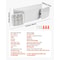 Commercial Emergency Lights With Battery Backup Dual Head Hardwired LED 5