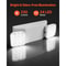 Commercial Emergency Lights With Battery Backup Dual Head Hardwired LED 8