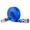 Pool Backwash Hose Blue PVC Discharge Hose With Fittings 2