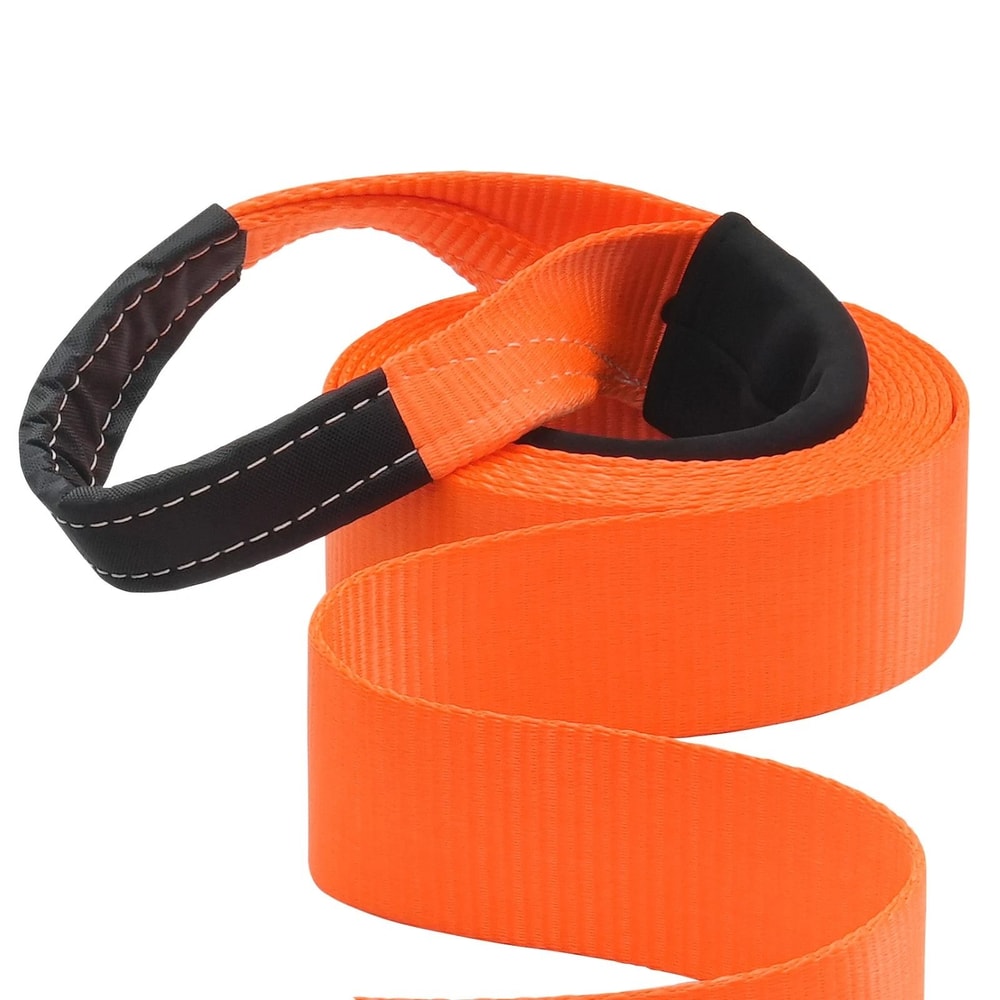 Heavy Duty Tow Strap Recovery Strap For Trucks SUVs And Emergency Towing 3