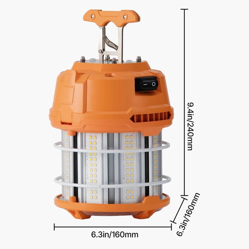 LED Temporary Work Light Linkable Construction Job Site Lamp 4