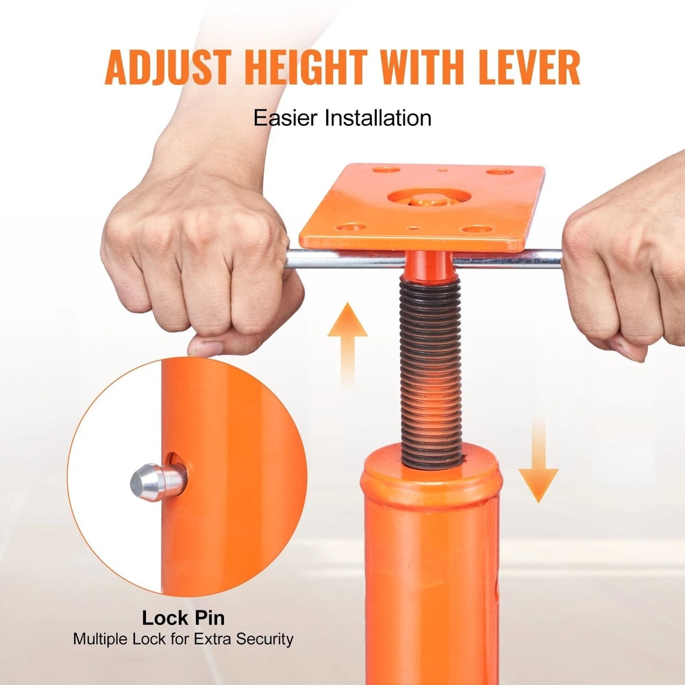 Adjustable Jack Post House Leveling Lift Heavy Duty Floor Support 5