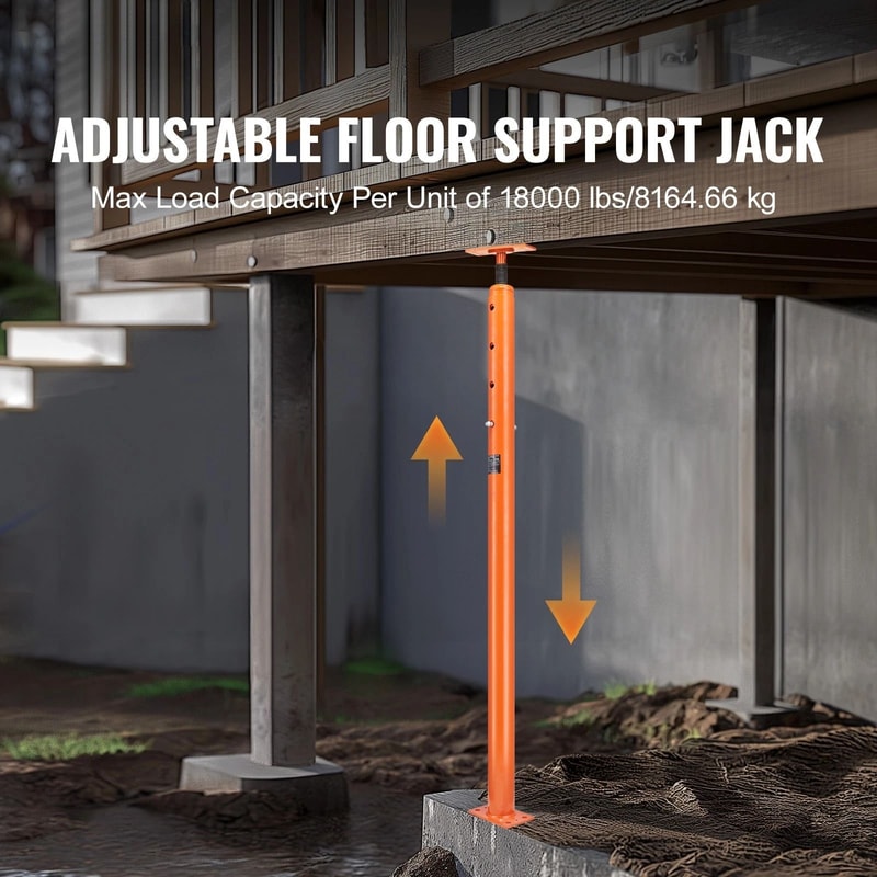 Adjustable Jack Post House Leveling Lift Heavy Duty Floor Support 8