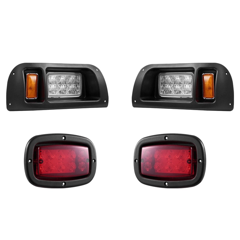 LED Light Kit Headlights And Tail Lights For Golf Carts 4