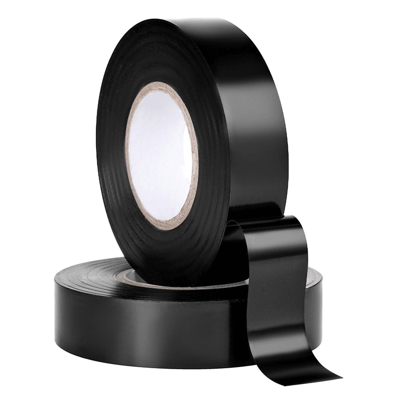 Black Electrical Tape PVC Insulating Wire Tape 0