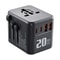 Universal Travel Adapter With USB C International Travel Plug Adapter 1