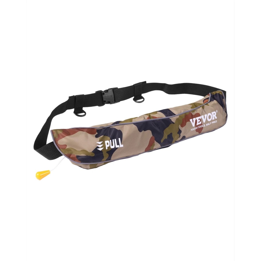 Manual Inflatable Belt Pack PFD For Adults 100N Green Adjustable Waist Life Jacket 11