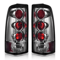 Poruace Chevy Silverado Tail Light Assembly Pair For GMC Sierra Smoke Lens Replacement 4