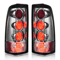 Poruace Chevy Silverado Tail Light Assembly Pair For GMC Sierra Smoke Lens Replacement 0