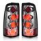 Poruace Chevy Silverado Tail Light Assembly Pair For GMC Sierra Smoke Lens Replacement 0