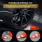 Traffic Safety Cones With Chain Reflective PVC Traffic Cones For Parking And Road Use 1