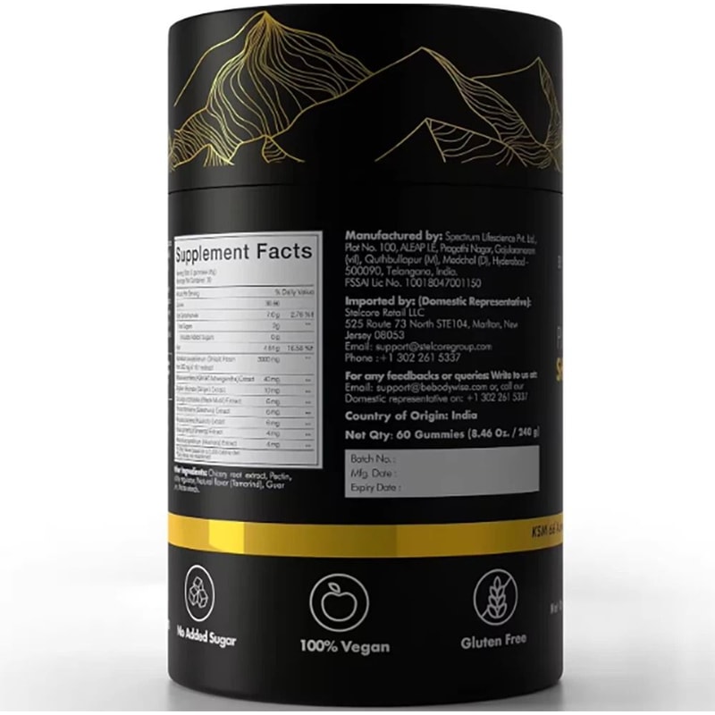 Himalayan Shilajit Gummies With Fulvic Acid Organic Gold Formula 2