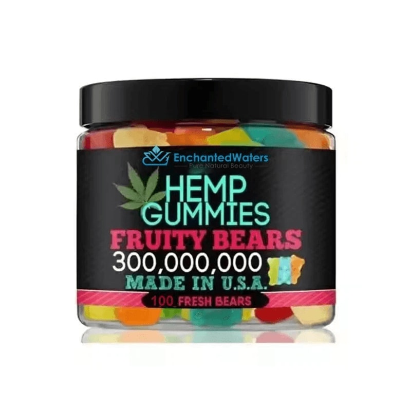 Hemp Gummies For Sleep Relaxation Vegan Fruit Bears 0