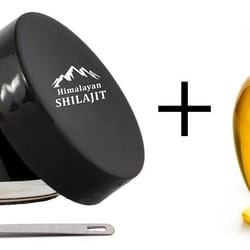 himalayan shilajit resin with organic honey natural fulvic acid supplement